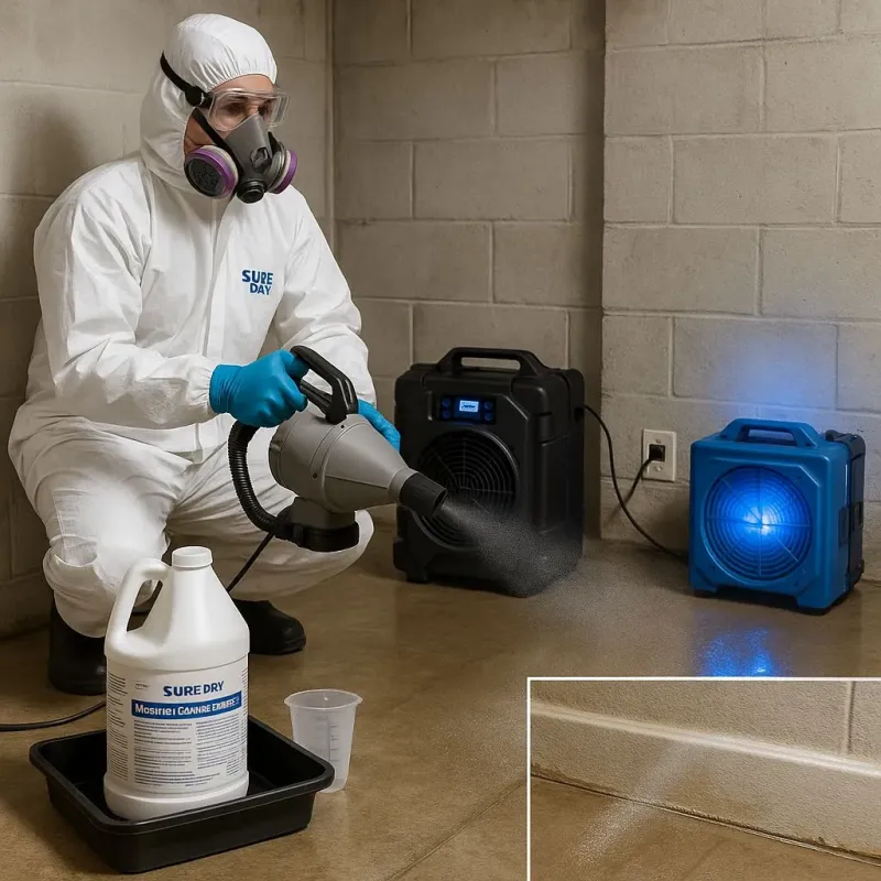 Sanitization and Odor Removal process in Nashville, WI